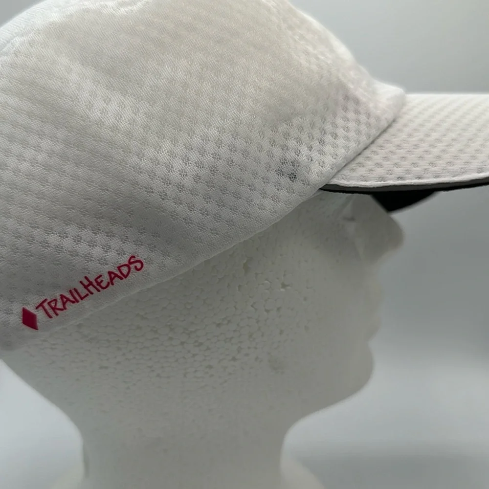 TrailHeads lightweight white running/hiking/sports/leisure cap